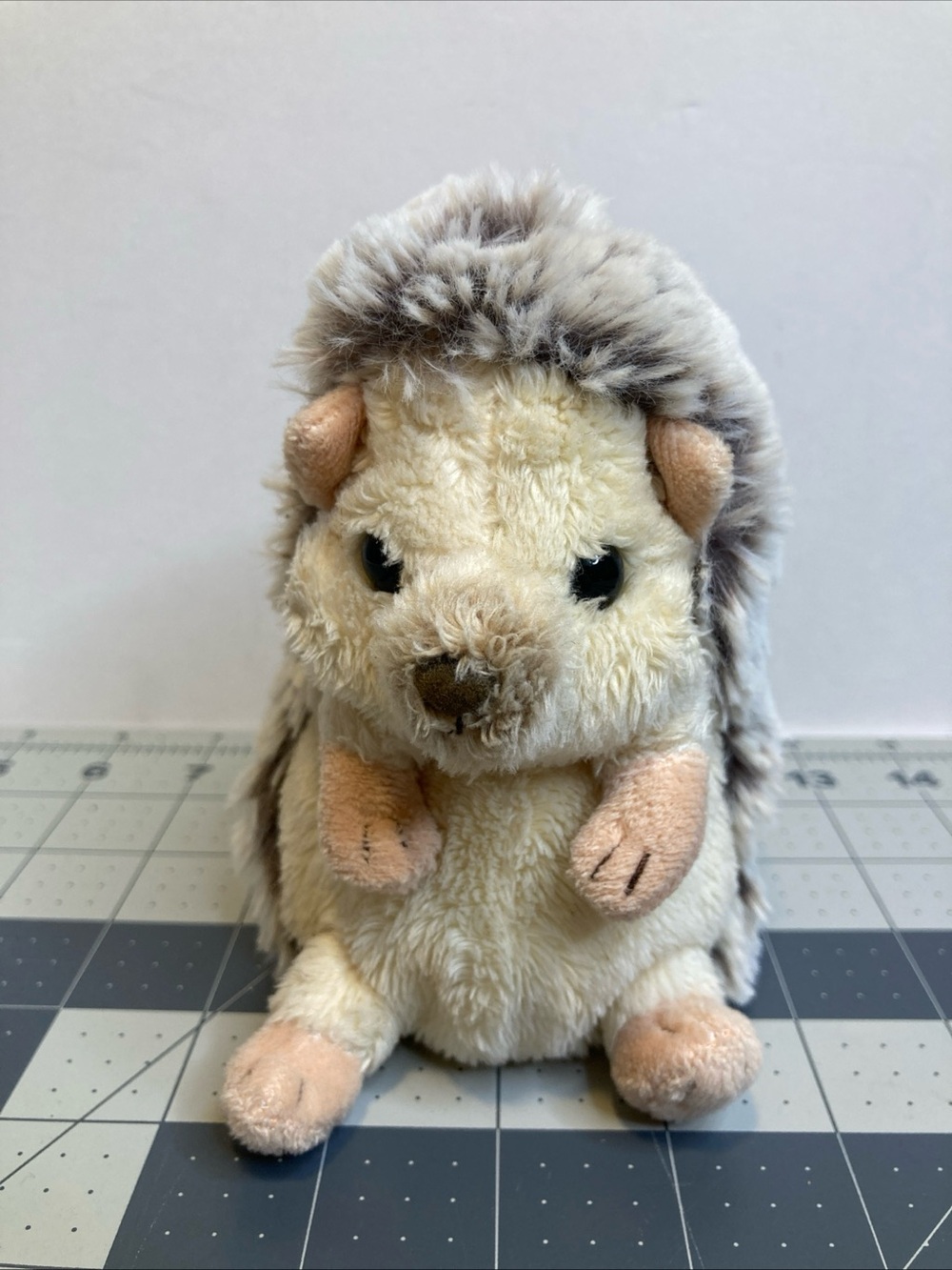 Sunlemon Fluffies Plush Hedgehog Stuffed Toy 6” Japan Lovey Soft